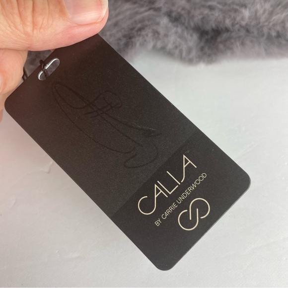 Calia NWT Fuzzy Gray Headband & Andes Alpaca Blend Knit Headband Bundle - Picture 7 of 9